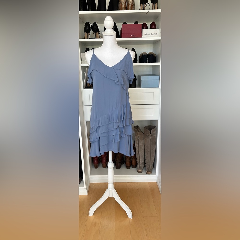 Parker ruffled minidress